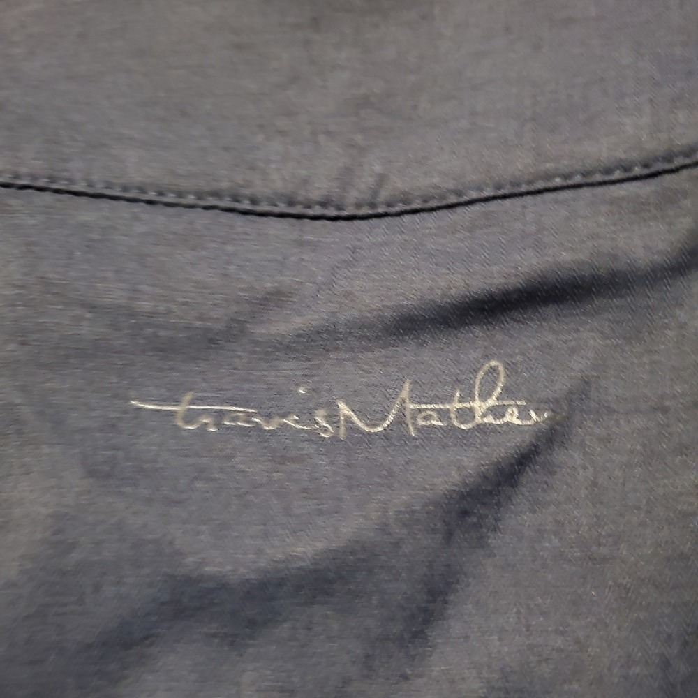 Travis Mathew‎ Golf Jacket Men XL Blue Lightweight Windbreaker Ful lZip - Picture 5 of 10